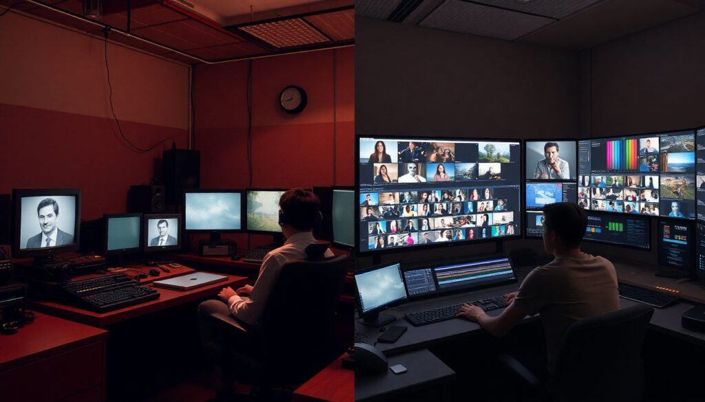 Язык монтажа в эпоху аналоговых телевизоров - иллюстрация