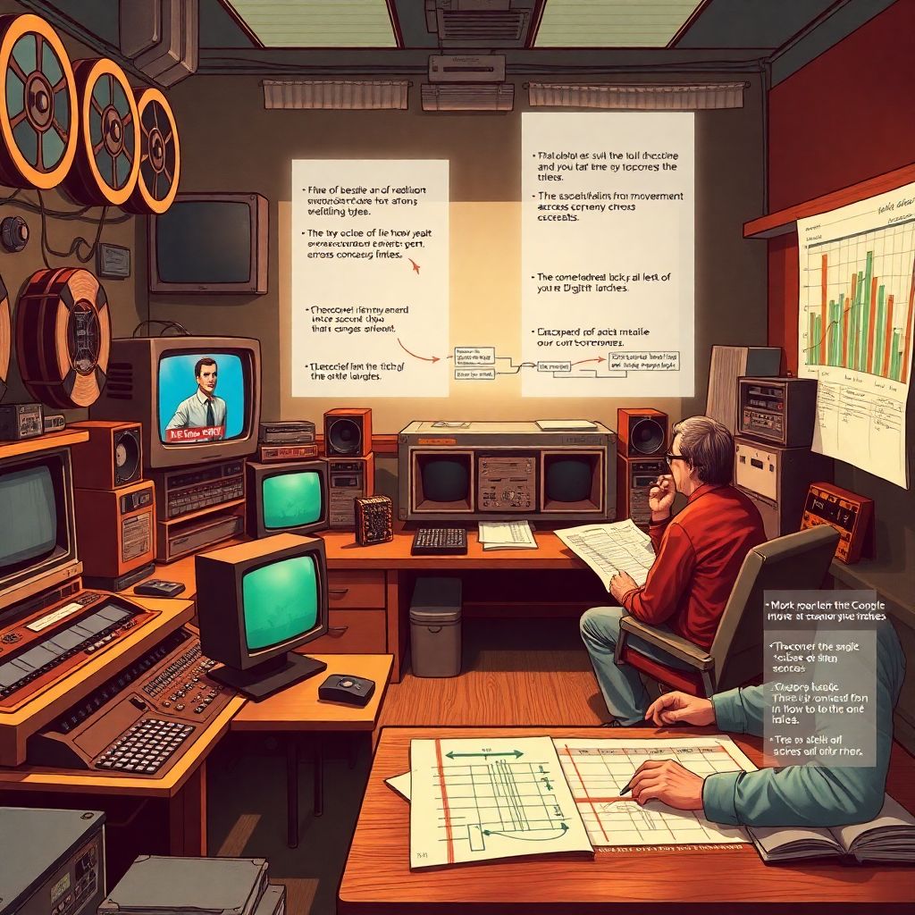 Язык монтажа в эпоху аналоговых телевизоров: особенности и влияние