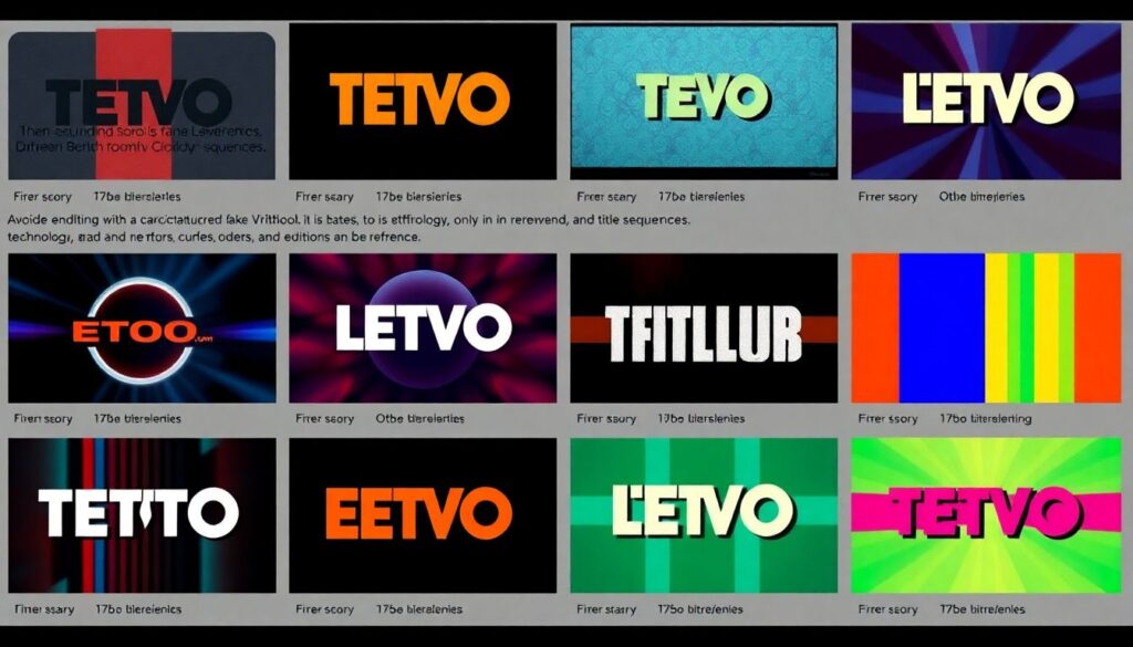 Как менялась эстетика титров и заставок в ретро-TV - иллюстрация