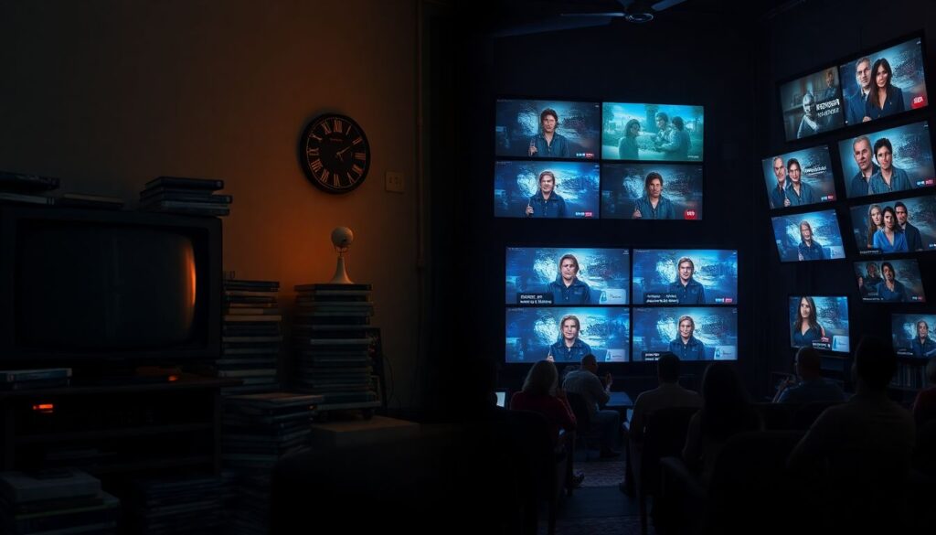 Глобальные рейтинги и популярность культовых сериалов - иллюстрация