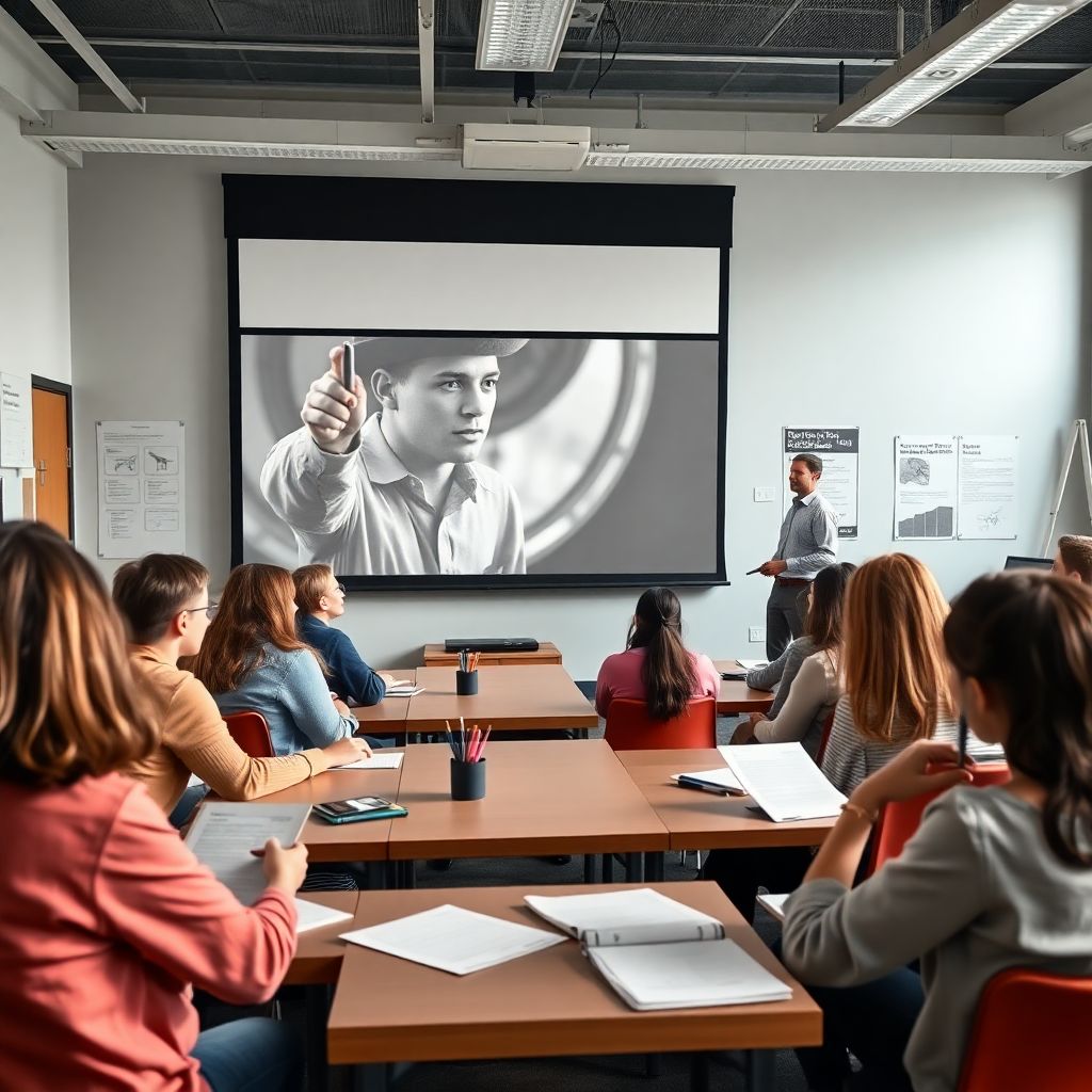 Уроки кинопедагогики на основе старой классики для школьных занятий