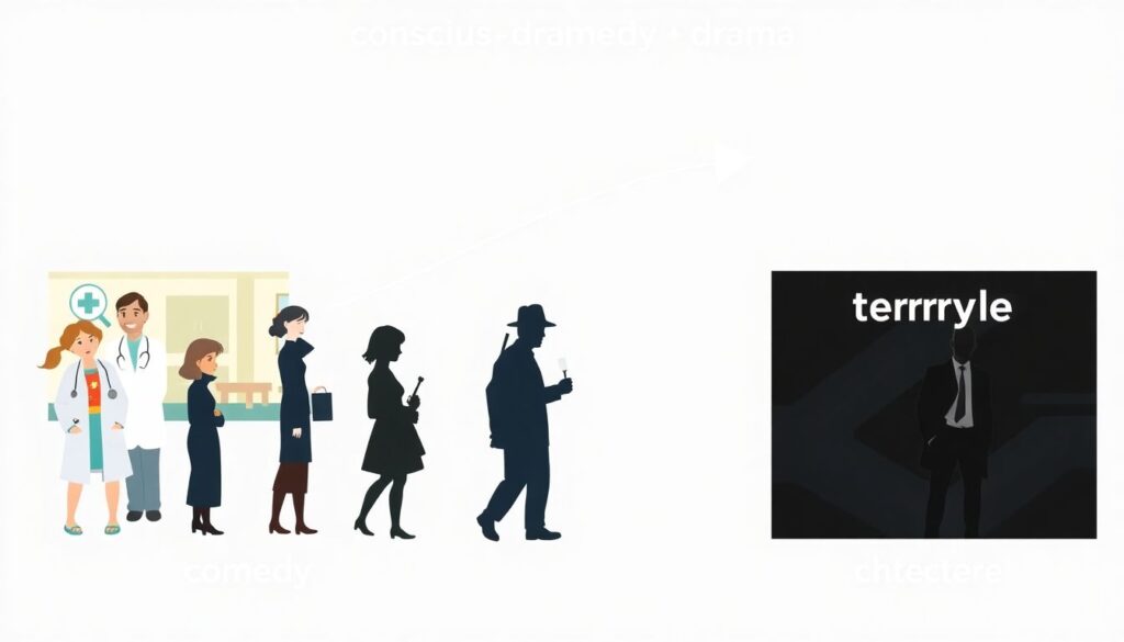 Маятник жанров: как менялись жанры в культовых сериалах - иллюстрация