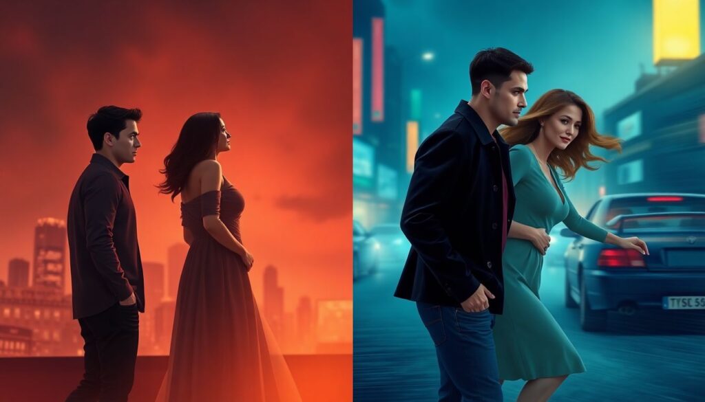 Звездные пары и дуэты в культовых сериалах - иллюстрация