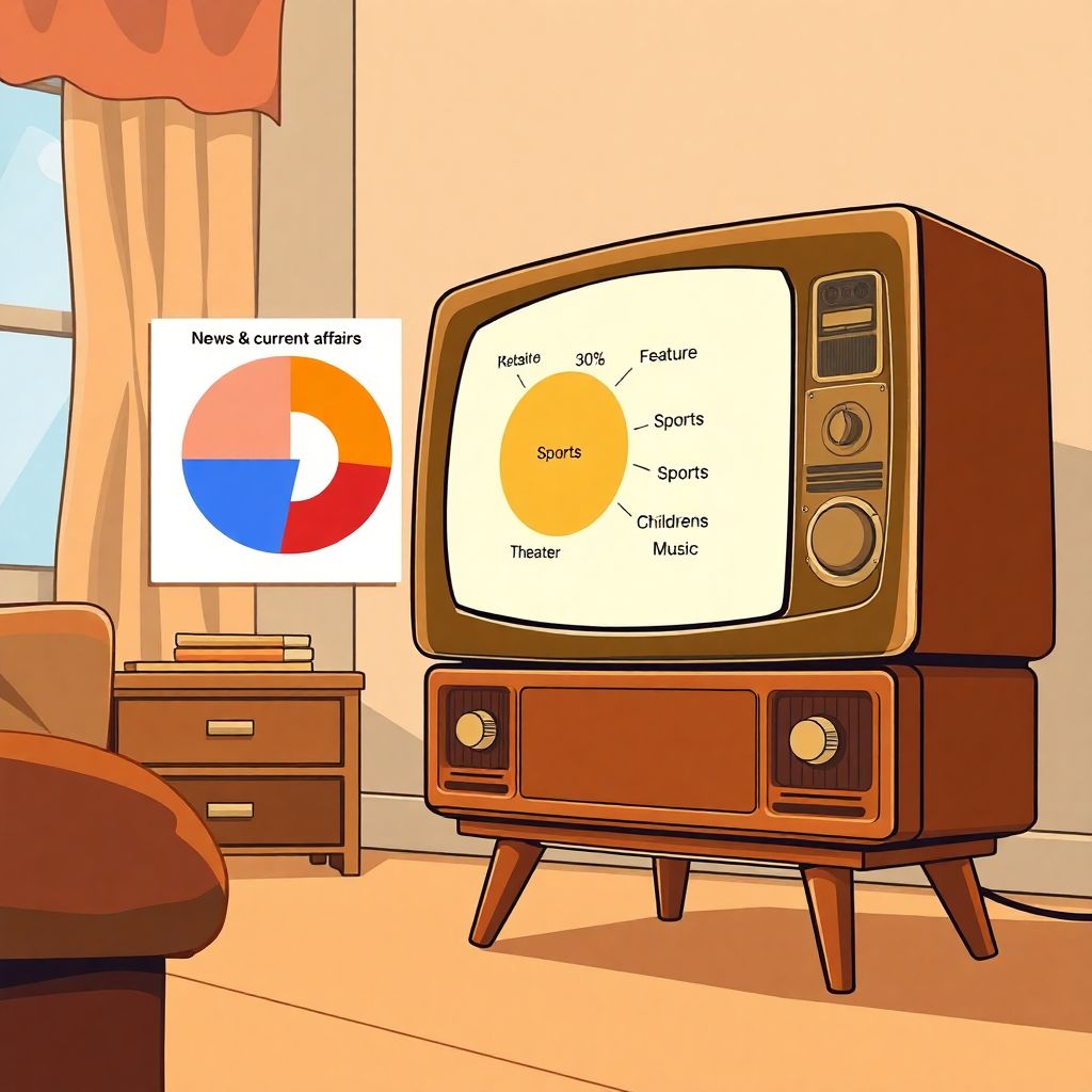 Жанровой баланс в ретро-телевизоре: как менялось телевидение прошлых лет