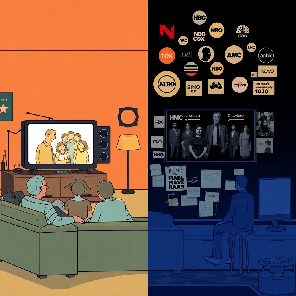 Культура зрительской аудитории эпохи голливудского ТВ и ее трансформация