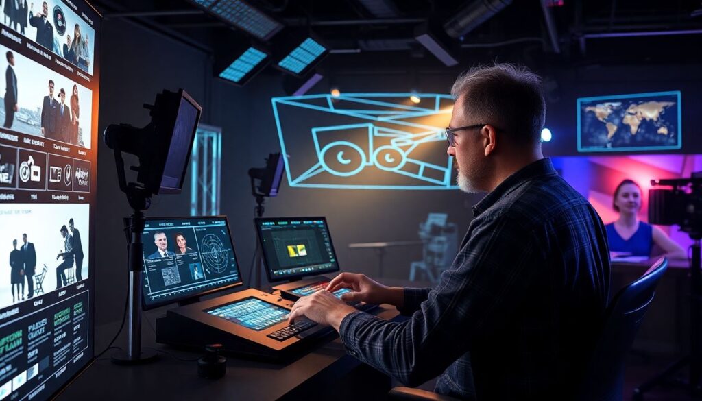 Влияние освещения на характер сцен в ретро-проектах - иллюстрация