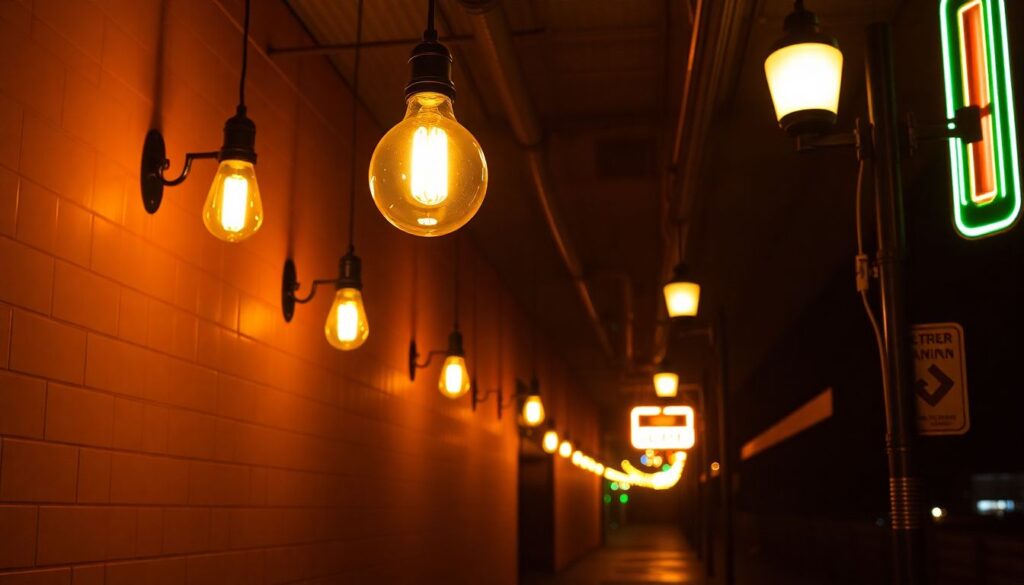 Влияние освещения на характер сцен в ретро-проектах - иллюстрация