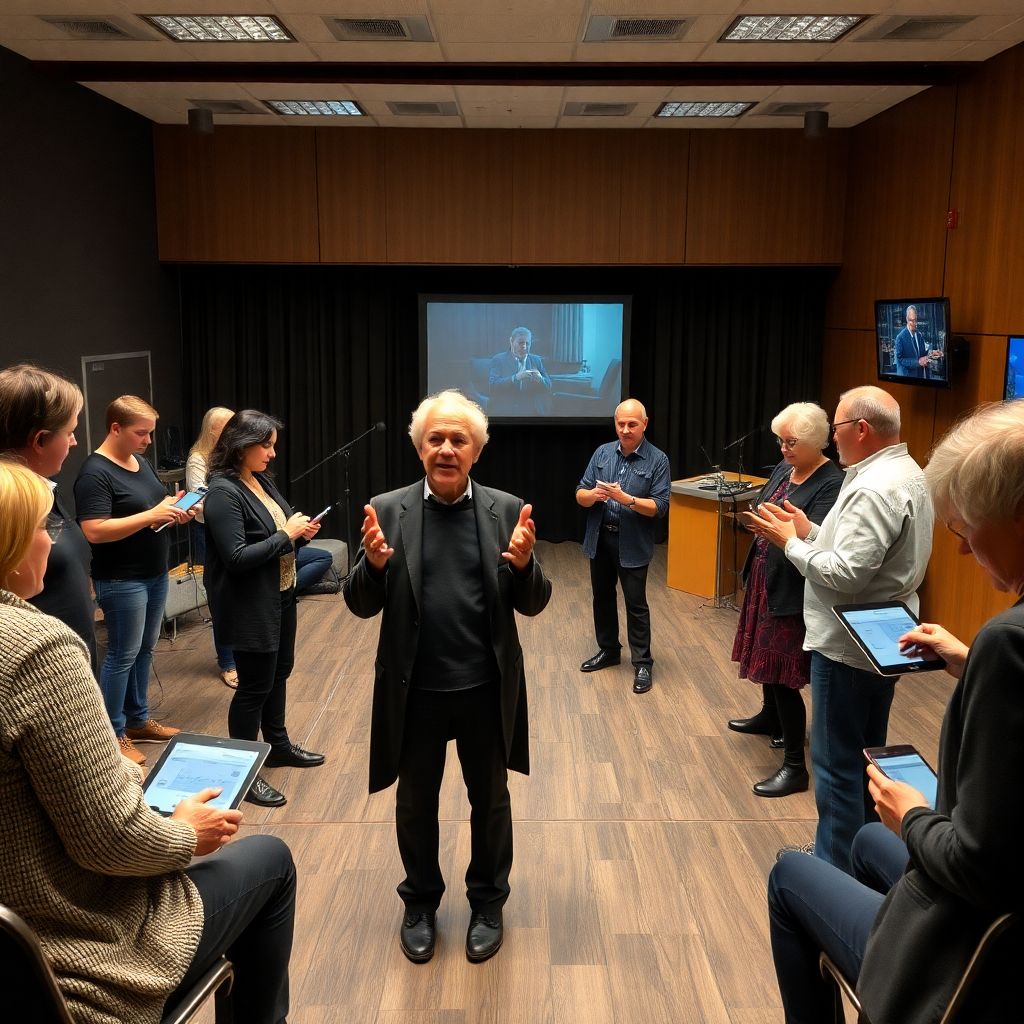 Этикет старшего поколения актеров на сцене и его влияние на современную театральную культуру