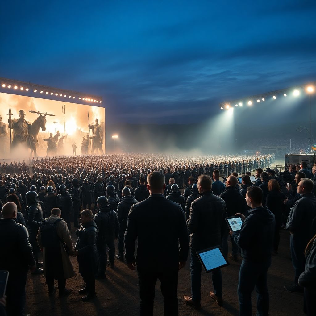 Крупные киновещания: как проходили съемки самых эпических серий