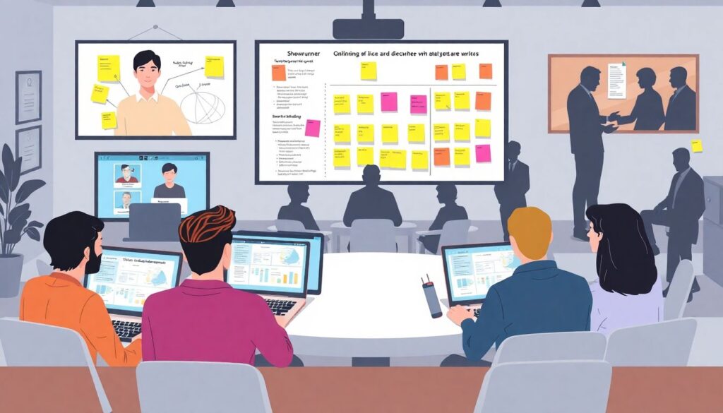 Рассказы сценаристов о жизни в шоураннерстве - иллюстрация