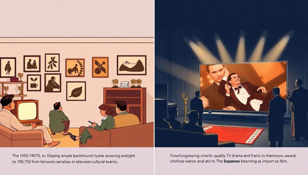 История наград и признания культовых шоу - иллюстрация