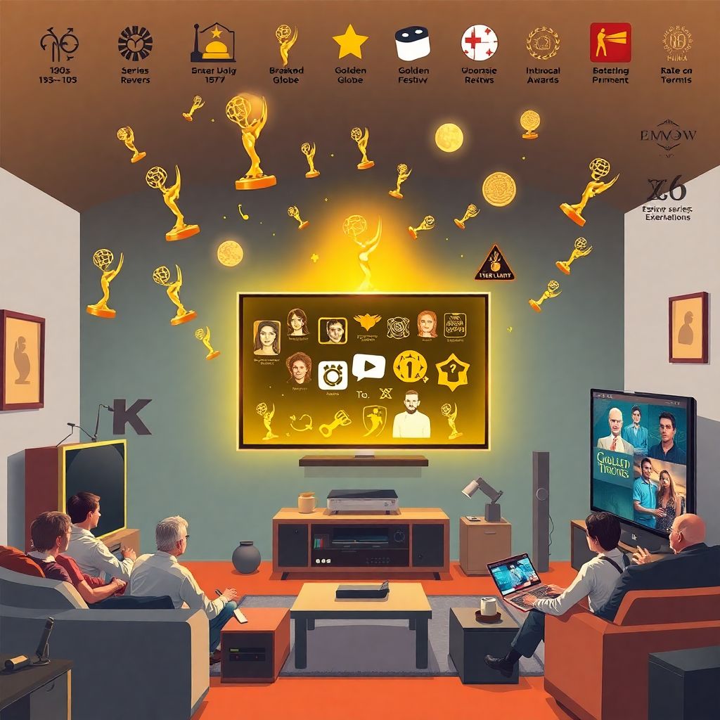 История наград и признания культовых шоу в мире телевидения