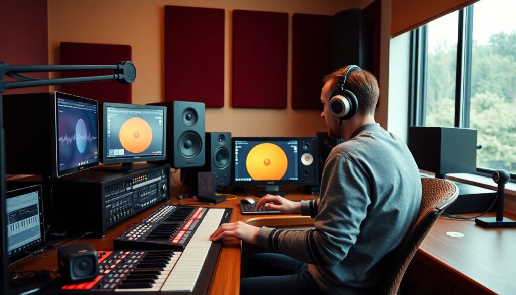 Звуковой дизайн в ретро-сериалах и его влияние на восприятие - иллюстрация