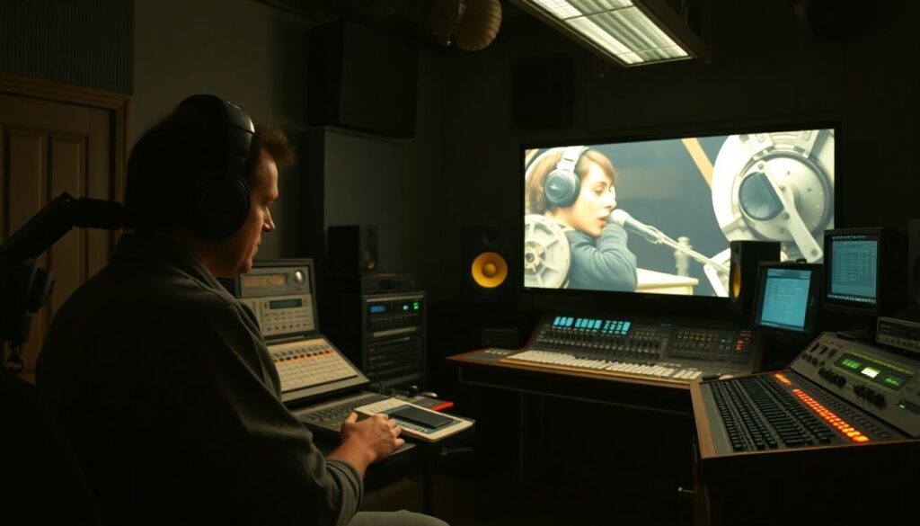 Звуковой дизайн в ретро-сериалах и его влияние на восприятие - иллюстрация