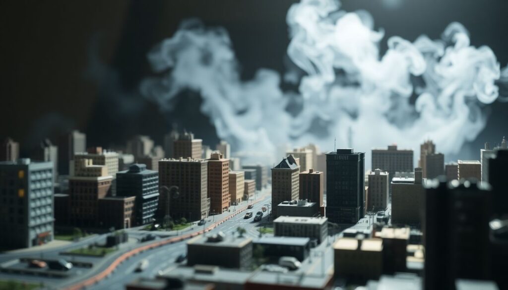 Как в ретро-сериалах строились мировые города и локации - иллюстрация