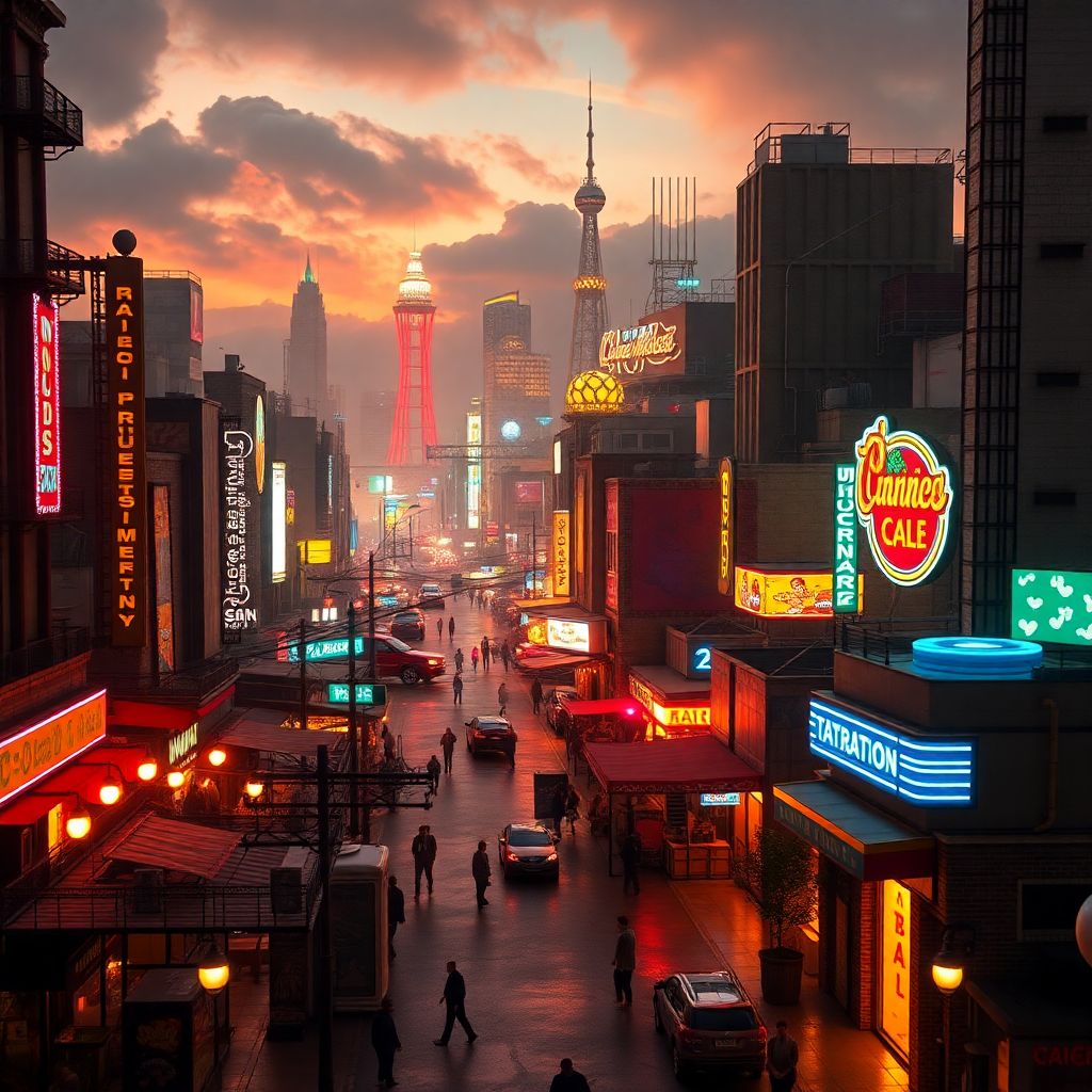 Как в ретро-сериалах строились мировые города и создавались уникальные локации