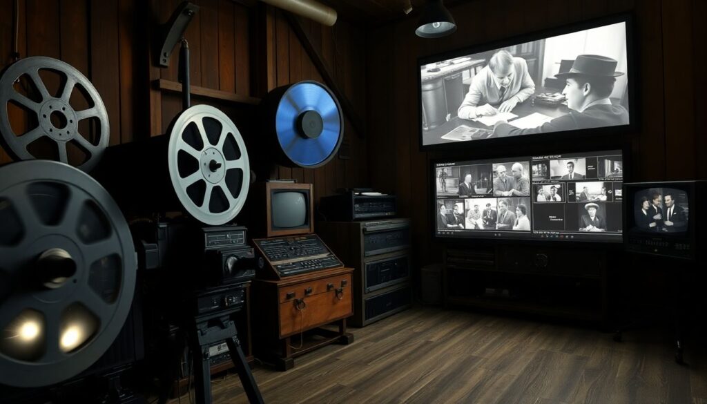 Ключевые монтажные приемы фильмов и сериалов прошлых лет - иллюстрация